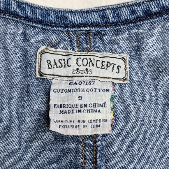 Vintage Denim Patch Dress - Picture 4 of 4